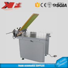 Manual screen printing machine with suction table